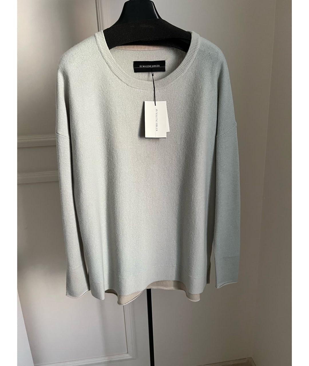 BY MALENE BIRGER Зеленый шерстяной джемпер / свитер, фото 4