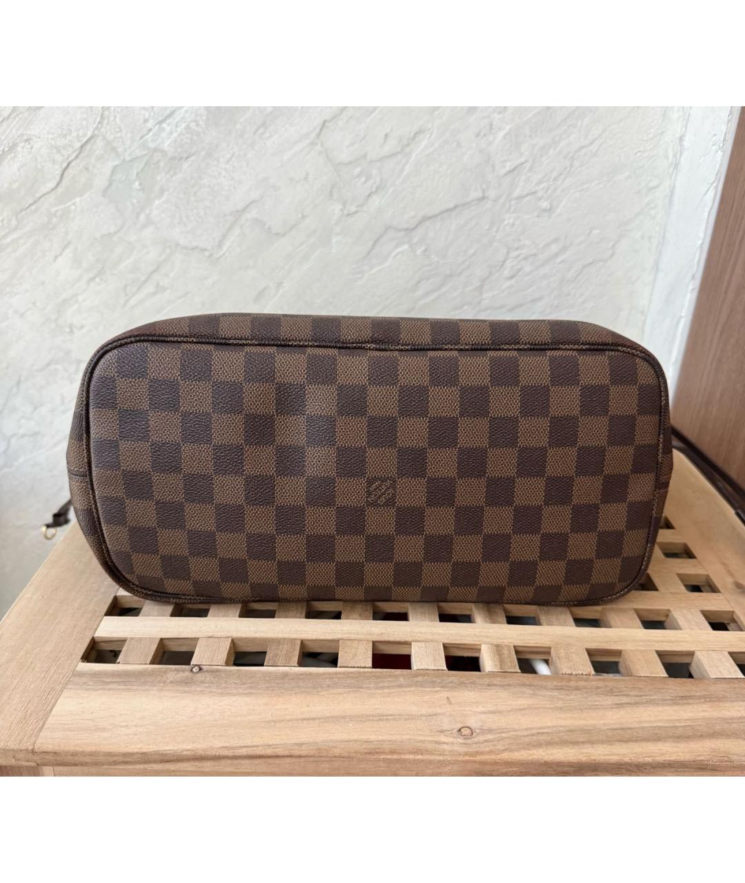 LOUIS VUITTON Коричневая сумка тоут, фото 5