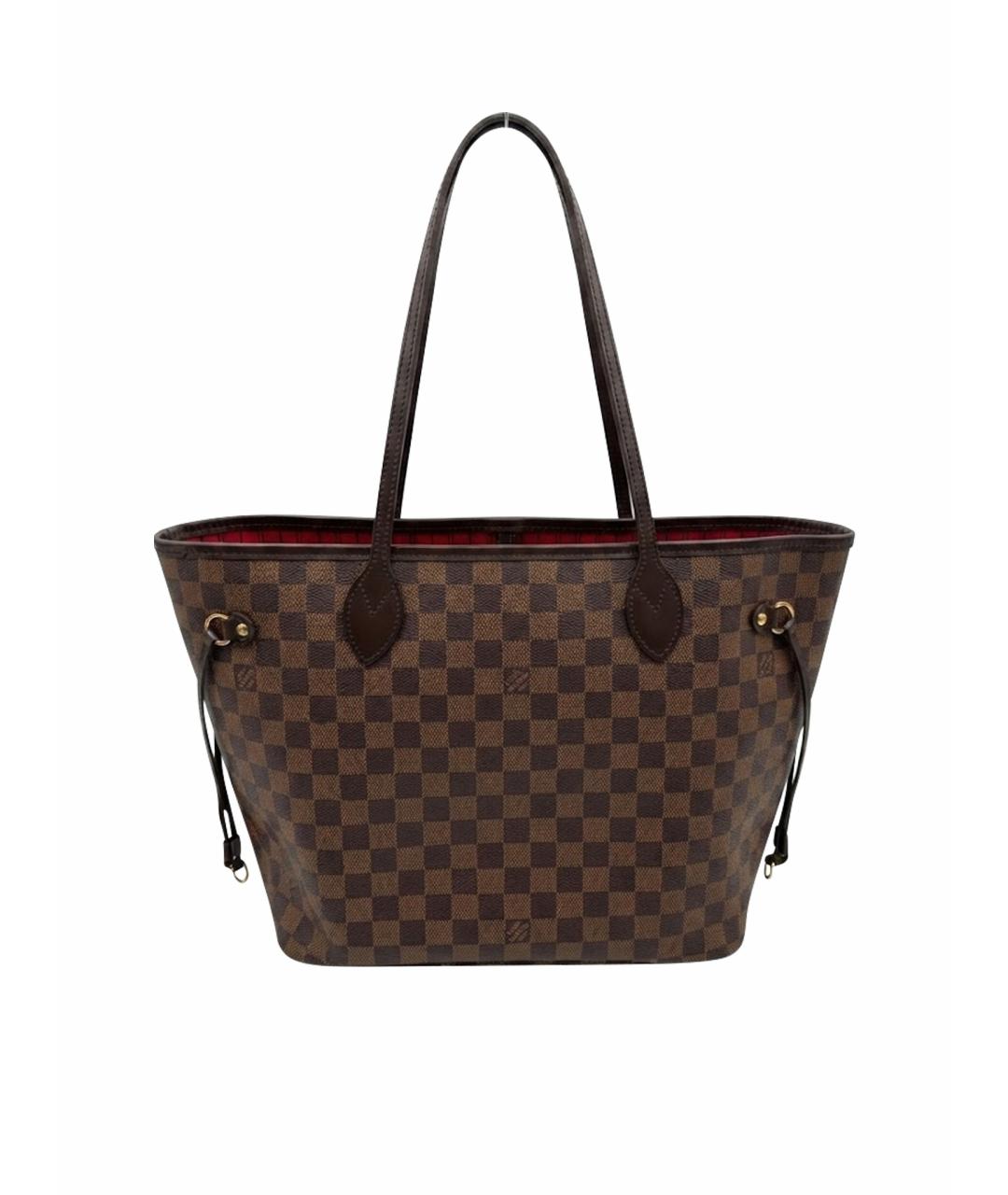 LOUIS VUITTON Коричневая сумка тоут, фото 1