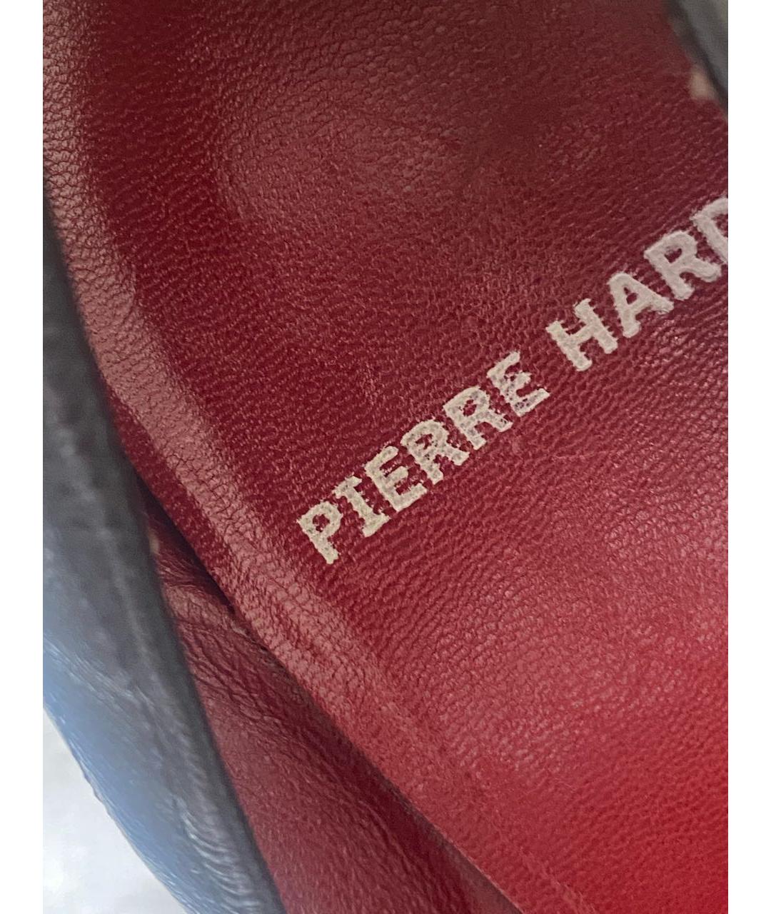 PIERRE HARDY Черные кожаные туфли, фото 7