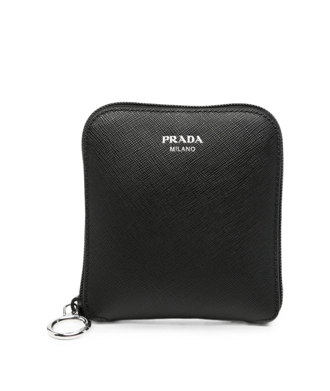 PRADA Черная синтетическая сумка тоут, фото 2