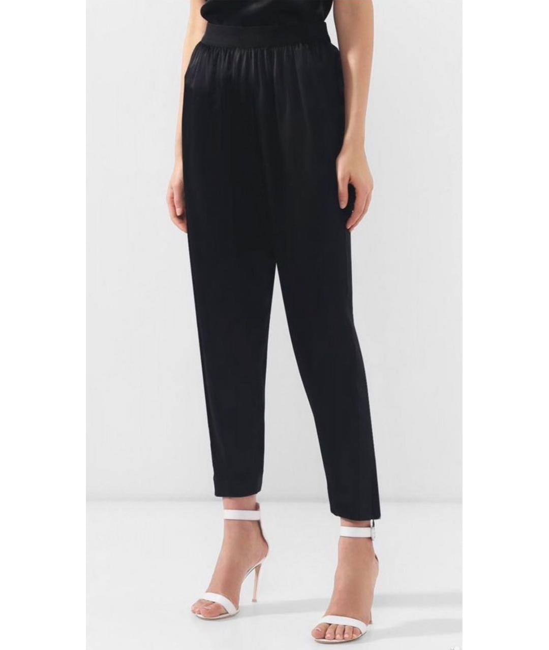 BY MALENE BIRGER Черные вискозные брюки широкие, фото 2