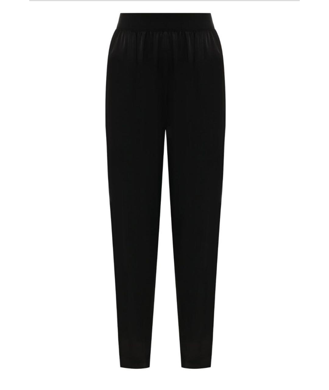 BY MALENE BIRGER Черные вискозные брюки широкие, фото 9