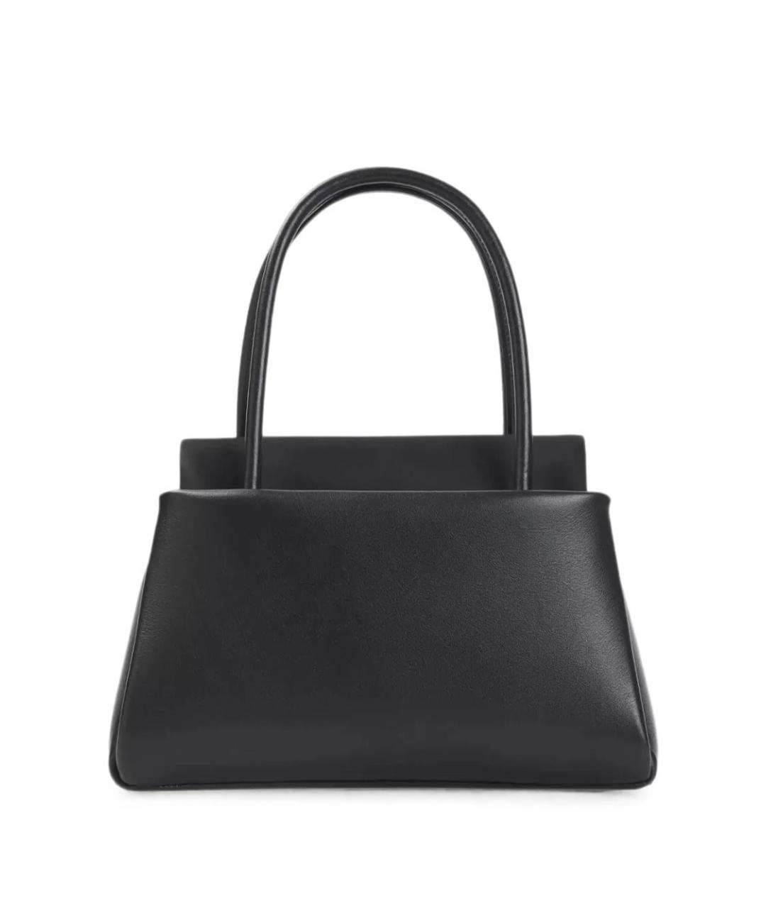 PRADA Черная кожаная сумка тоут, фото 2