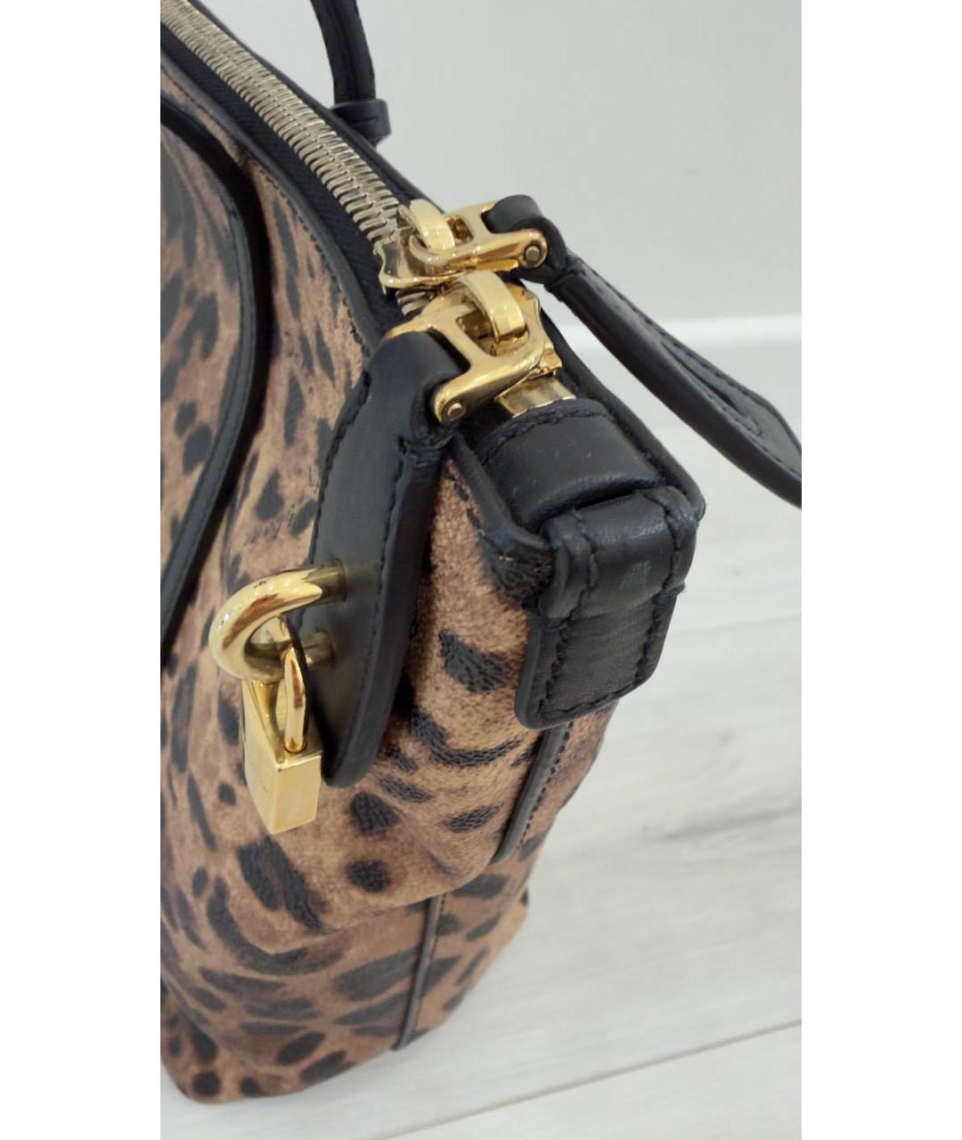 DOLCE&GABBANA Кожаная сумка тоут, фото 5