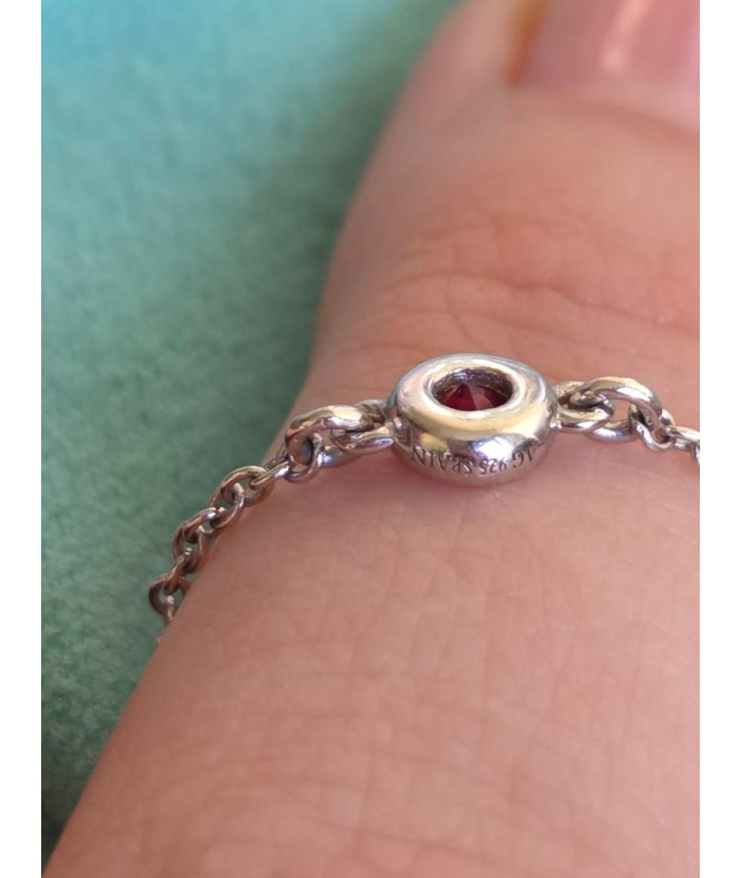 TIFFANY&CO Красное серебряное кольцо, фото 6
