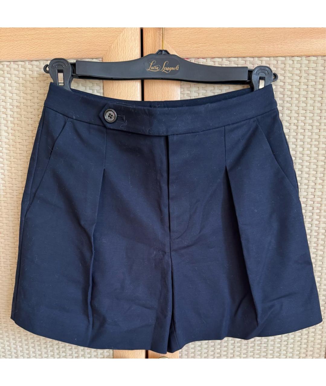 RALPH LAUREN Синие хлопковые шорты, фото 6