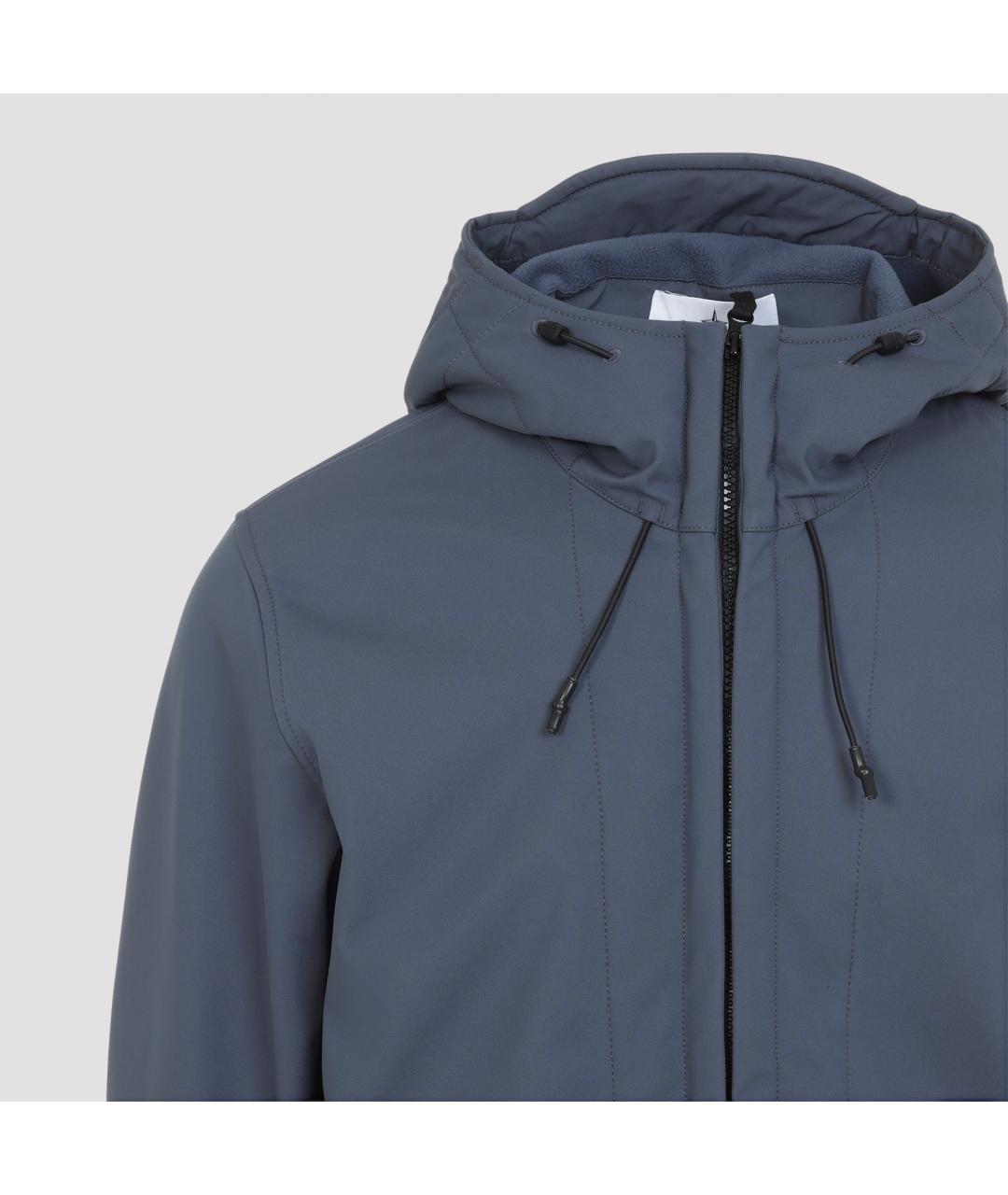 STONE ISLAND Синяя полиэстеровая куртка, фото 5