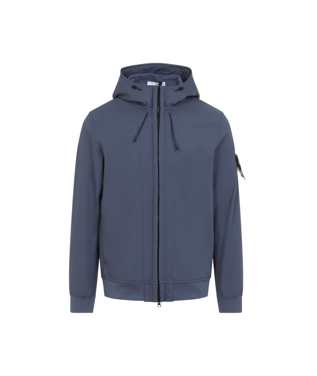 STONE ISLAND Синяя полиэстеровая куртка, фото 1