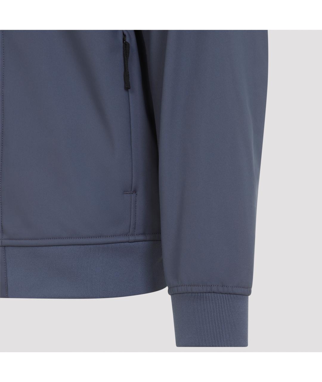STONE ISLAND Синяя полиэстеровая куртка, фото 4