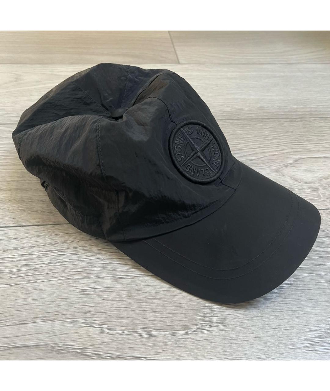 STONE ISLAND Черная кепка/бейсболка, фото 2