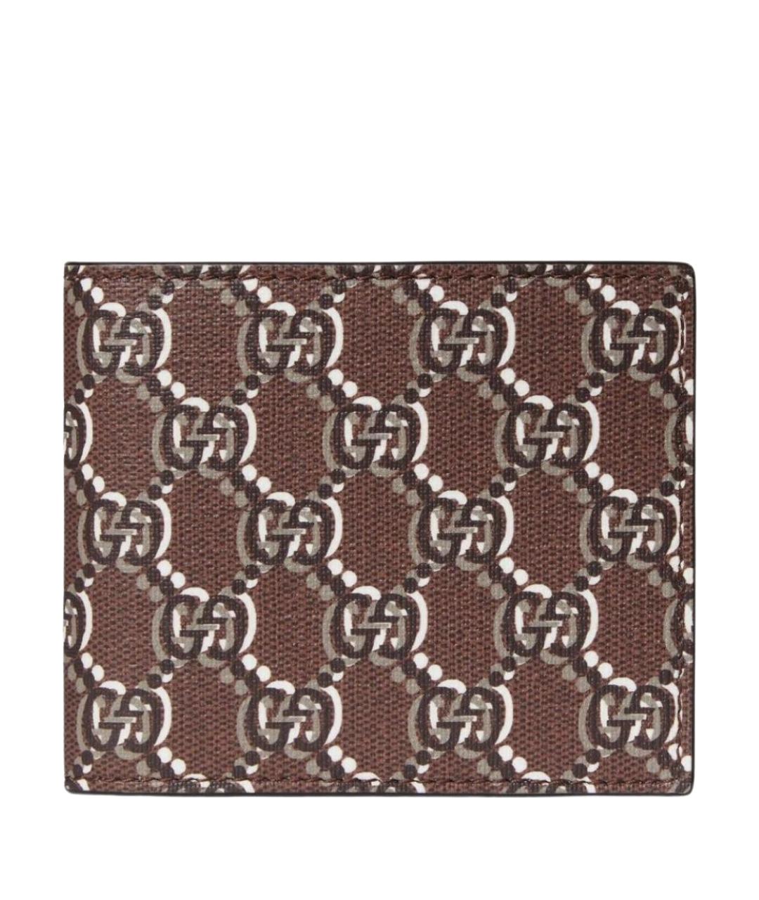 GUCCI Коричневый кожаный кошелек, фото 1