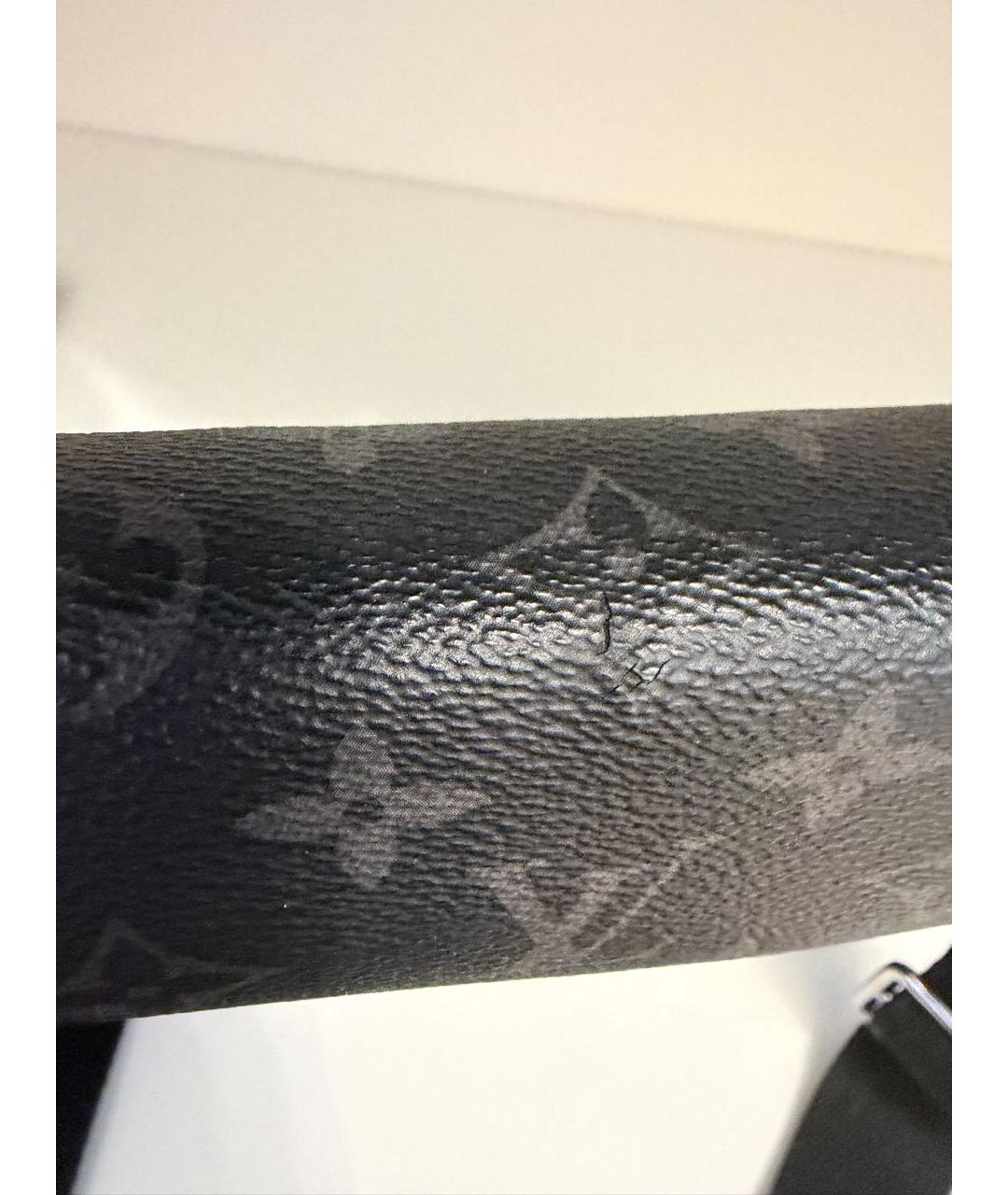 LOUIS VUITTON Антрацитовая сумка на плечо, фото 5