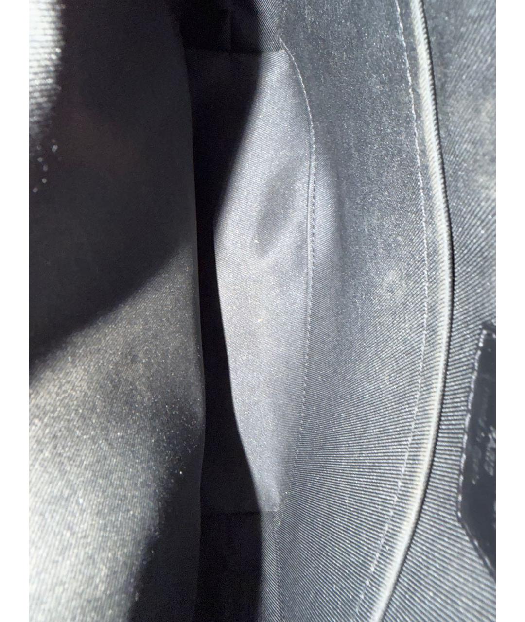 LOUIS VUITTON Антрацитовая сумка на плечо, фото 4