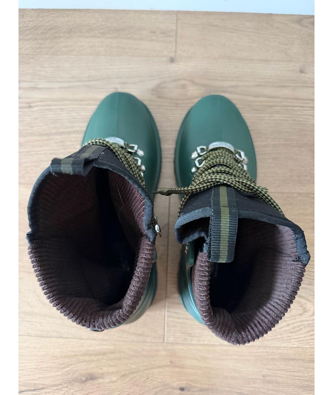WEEKEND MAX MARA Зеленые ботинки, фото 3