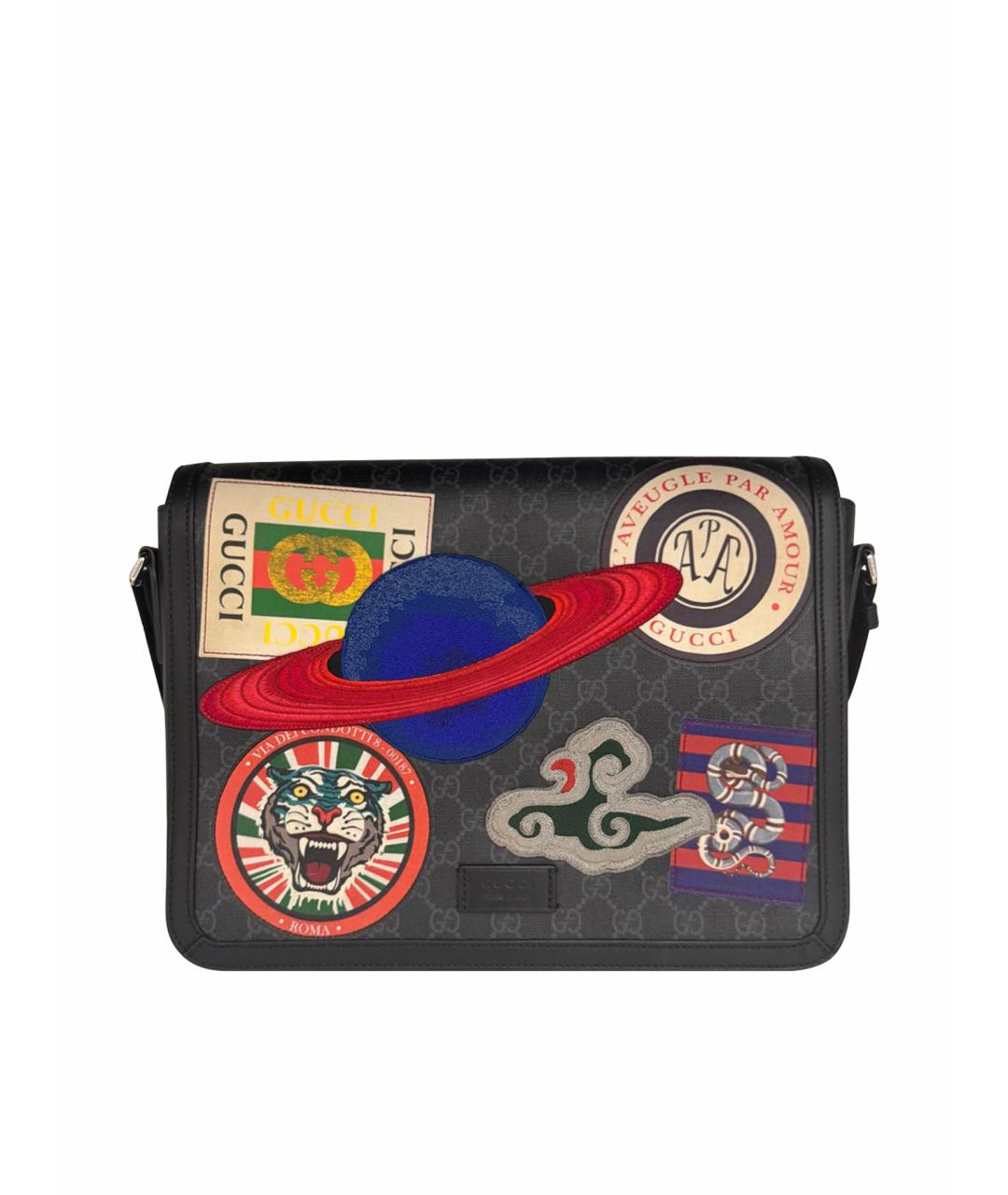 GUCCI Черная сумка на плечо, фото 5