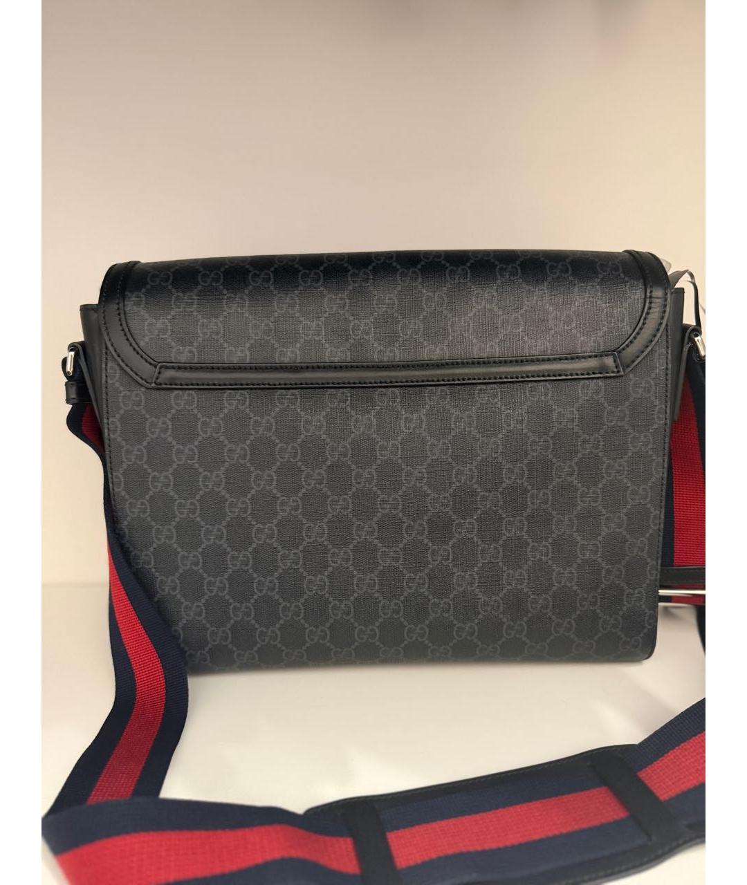 GUCCI Черная сумка на плечо, фото 3
