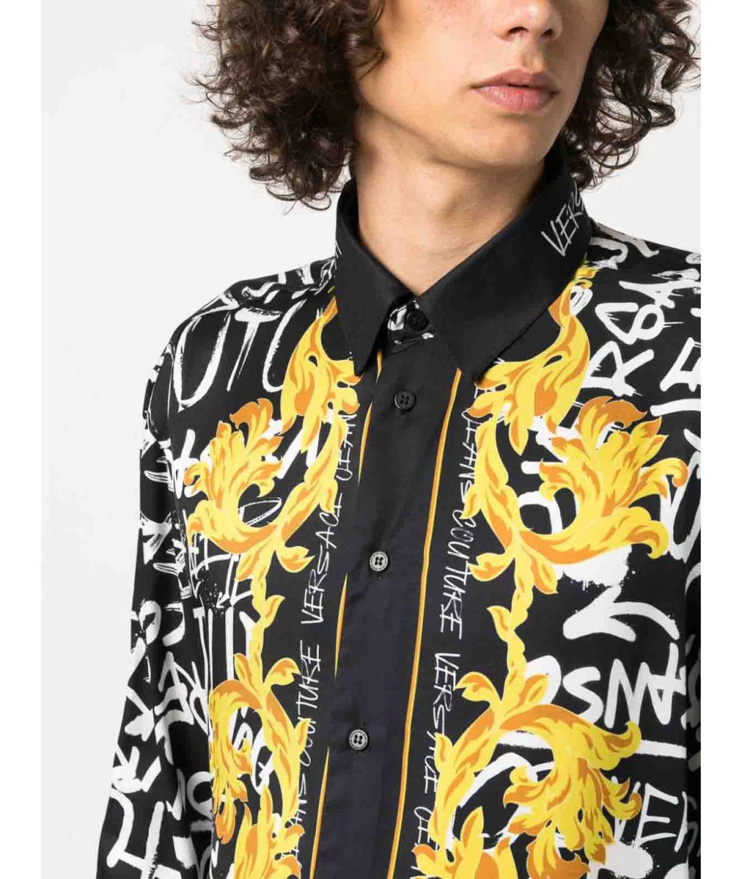VERSACE JEANS COUTURE Мульти кэжуал рубашка, фото 4