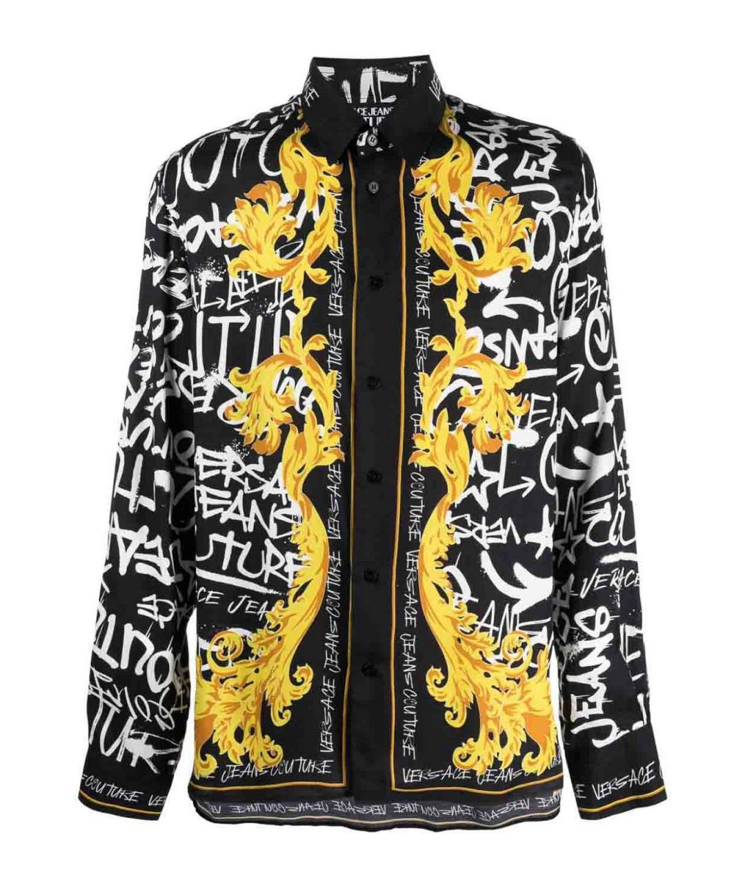 VERSACE JEANS COUTURE Мульти кэжуал рубашка, фото 1