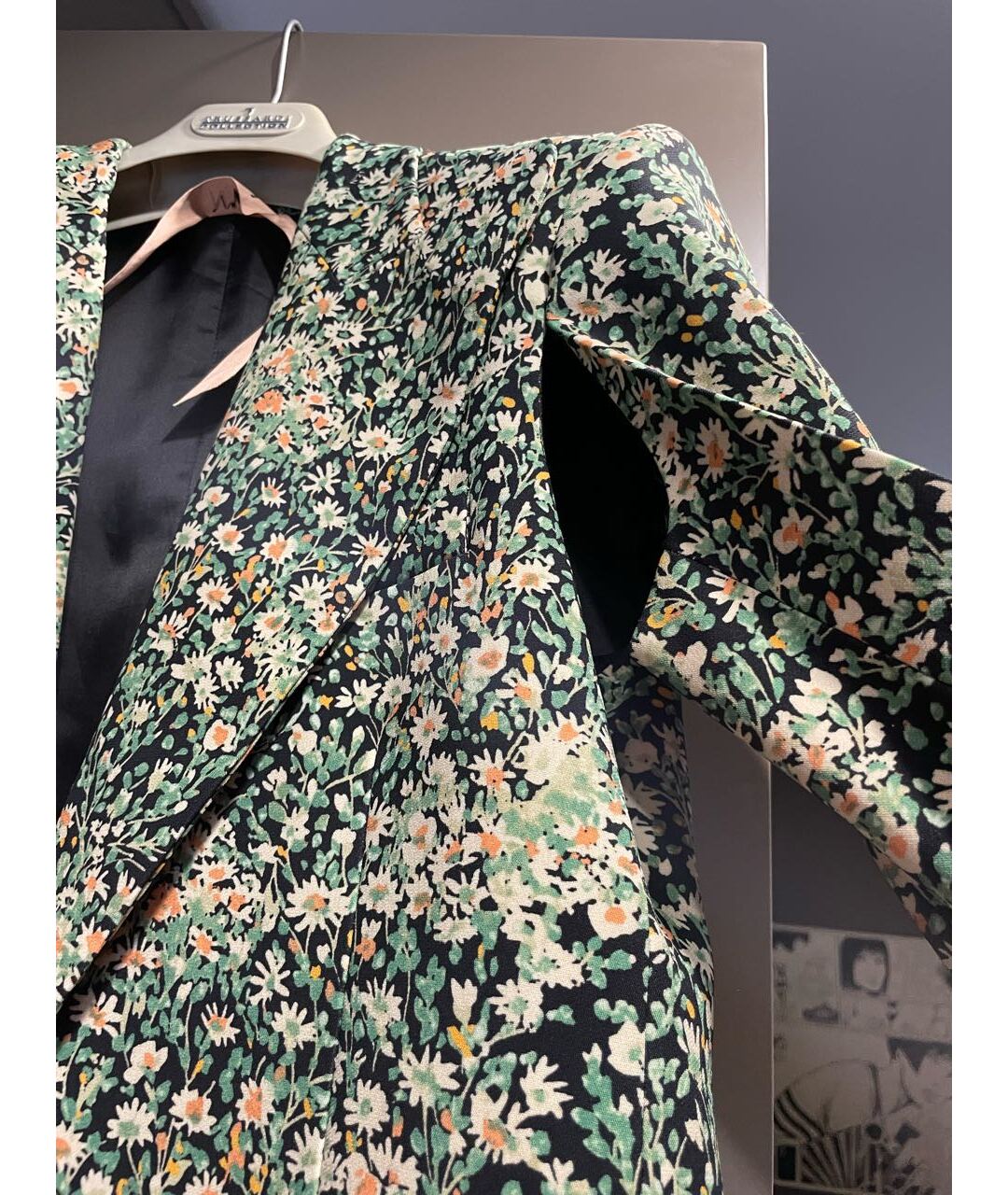 NO. 21 Зеленый вискозный жакет/пиджак, фото 3