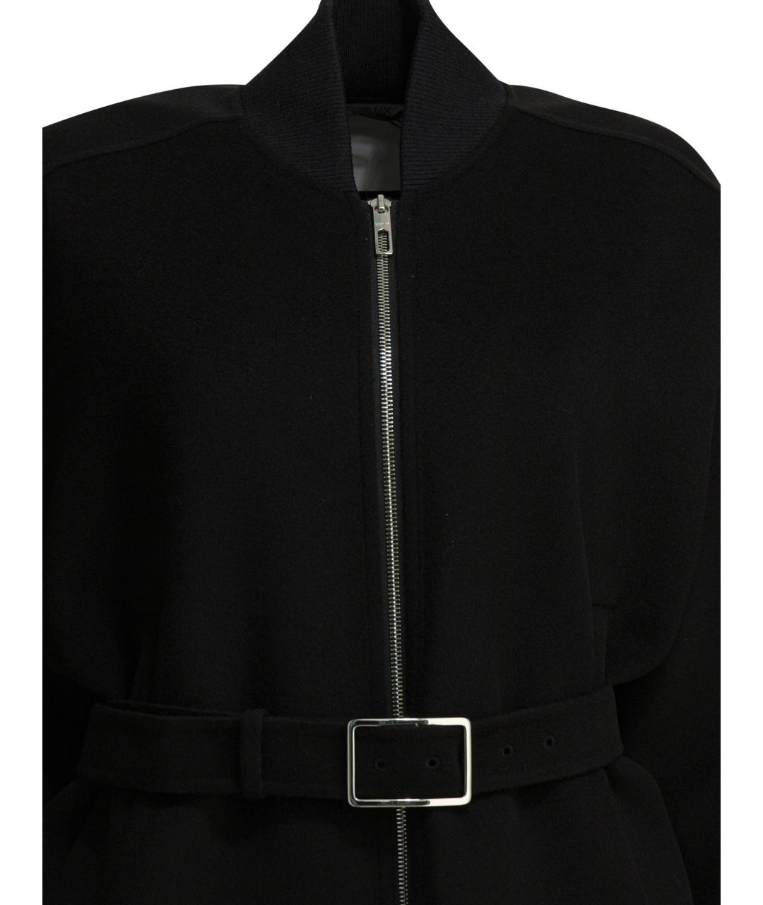 SPORTMAX Черная шерстяная куртка, фото 3