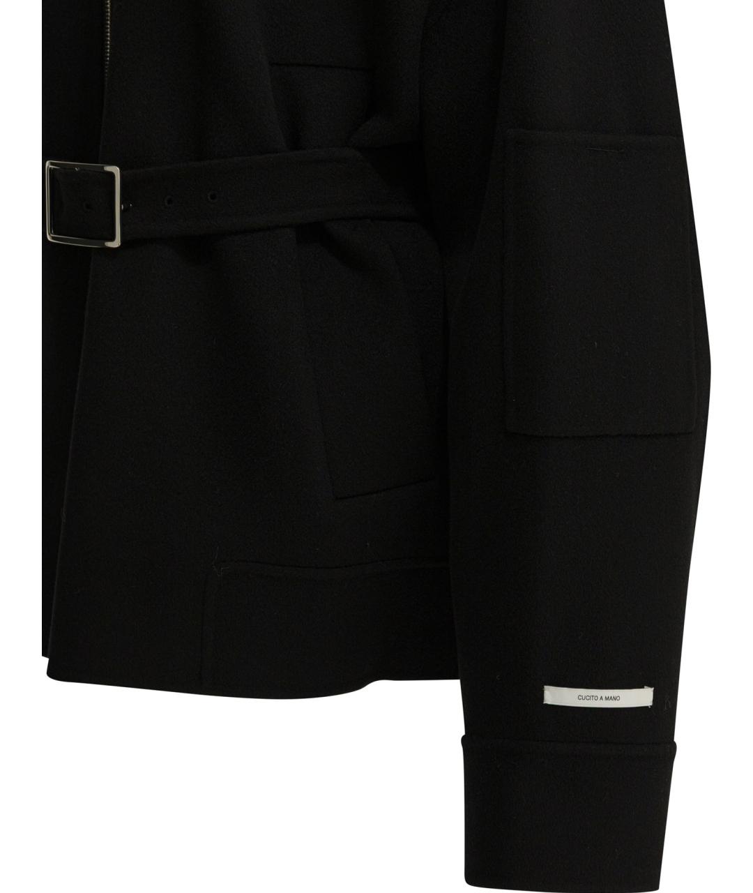SPORTMAX Черная шерстяная куртка, фото 4