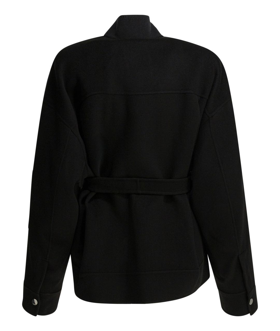 SPORTMAX Черная шерстяная куртка, фото 2