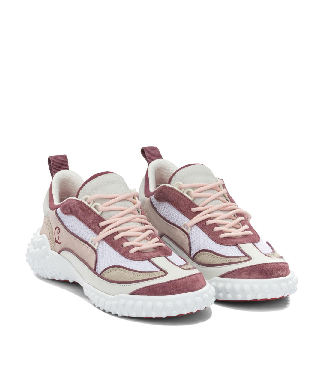 CHRISTIAN LOUBOUTIN Мульти кожаные кроссовки, фото 2