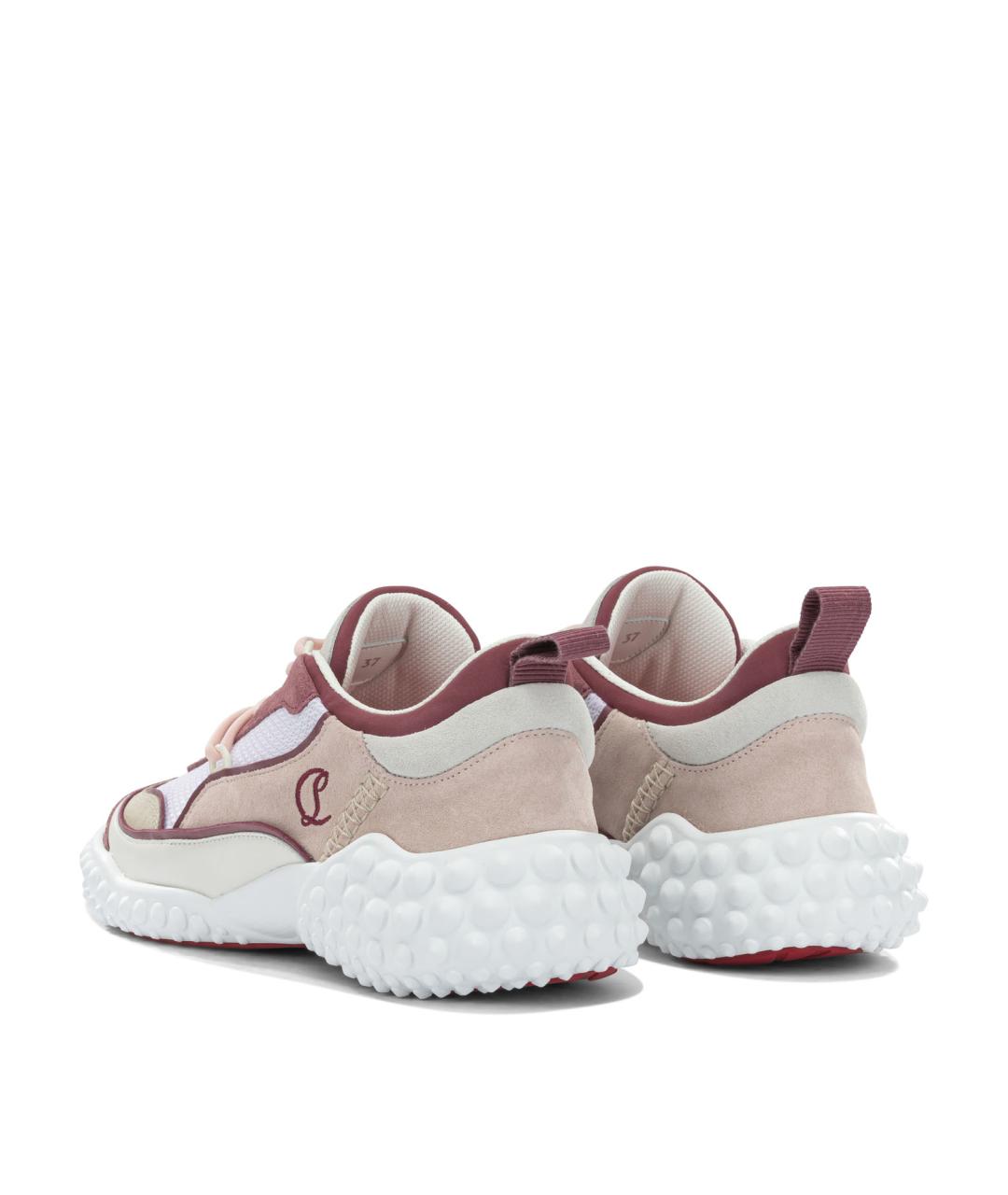 CHRISTIAN LOUBOUTIN Мульти кожаные кроссовки, фото 4