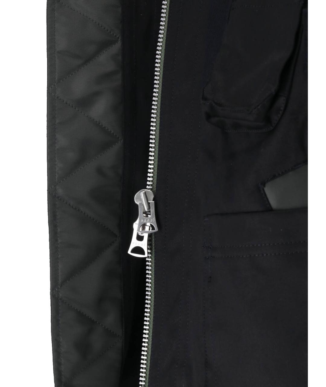 SACAI Черная куртка, фото 5