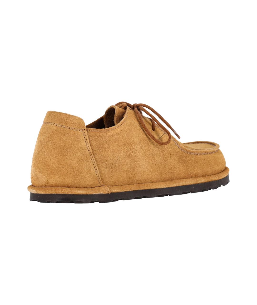 BIRKENSTOCK Коричневые кожаные ботинки, фото 4