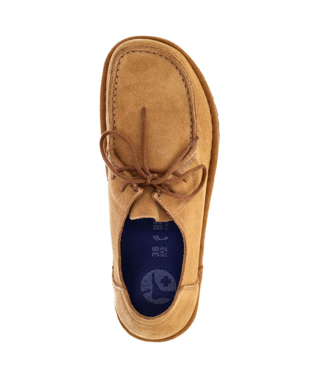 BIRKENSTOCK Коричневые кожаные ботинки, фото 5