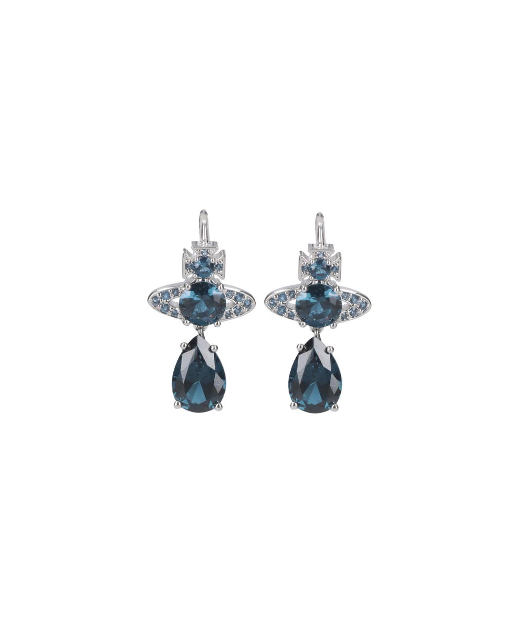 VIVIENNE WESTWOOD Серебряные металлические серьги, фото 3