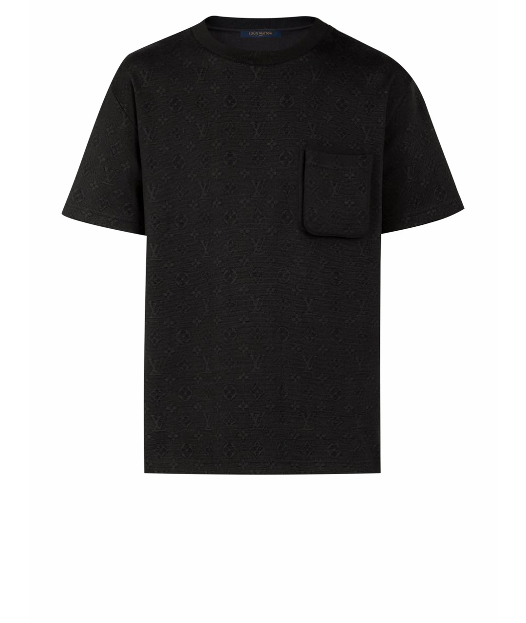 LOUIS VUITTON PRE-OWNED Черная хлопковая футболка, фото 1