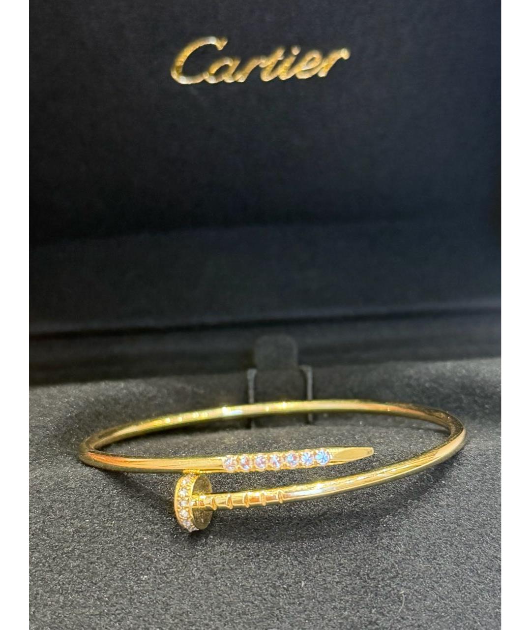 CARTIER Золотой браслет из желтого золота, фото 4