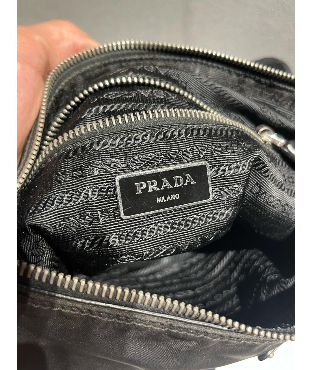 PRADA Черная сумка на плечо, фото 8