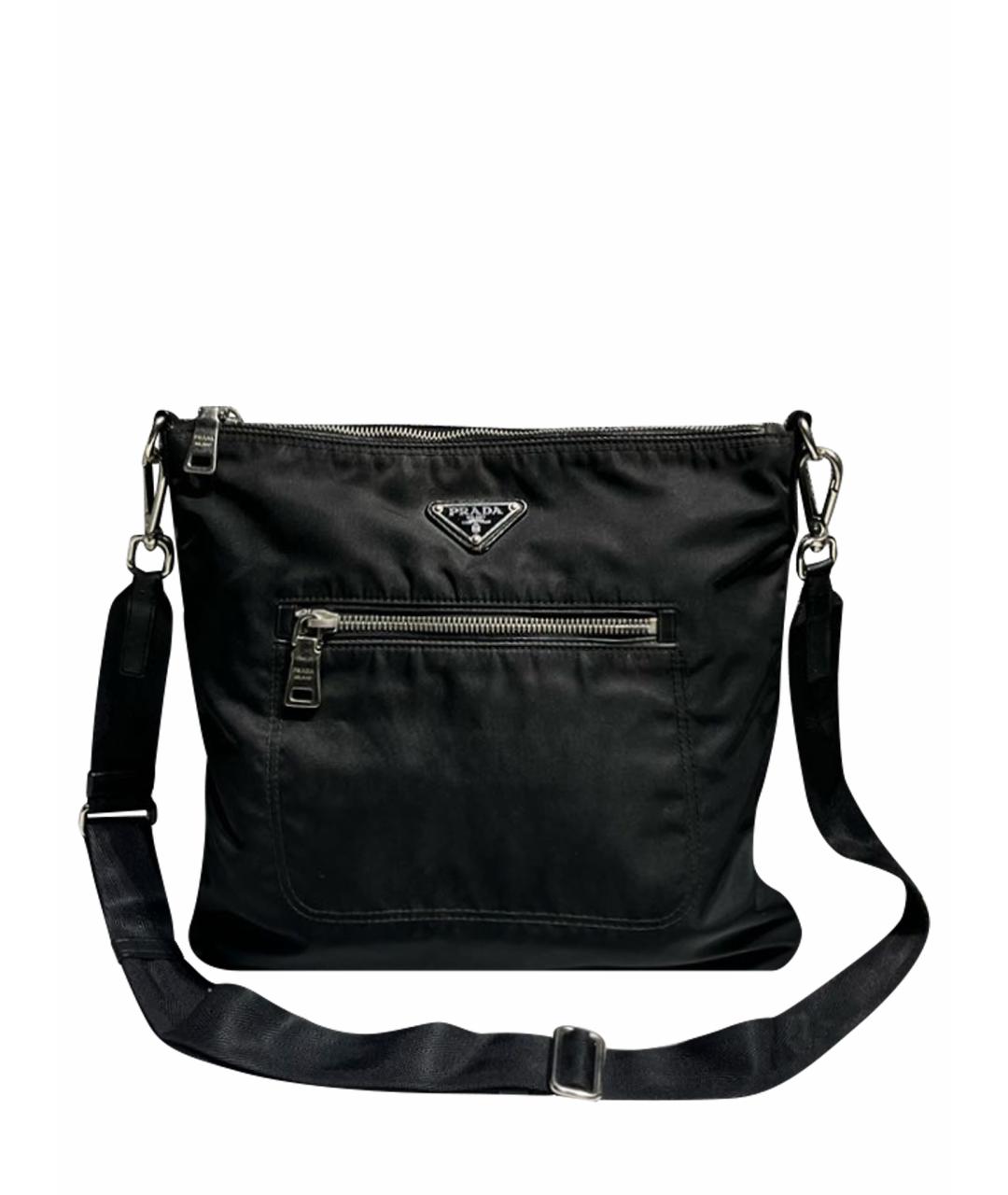 PRADA Черная сумка на плечо, фото 1