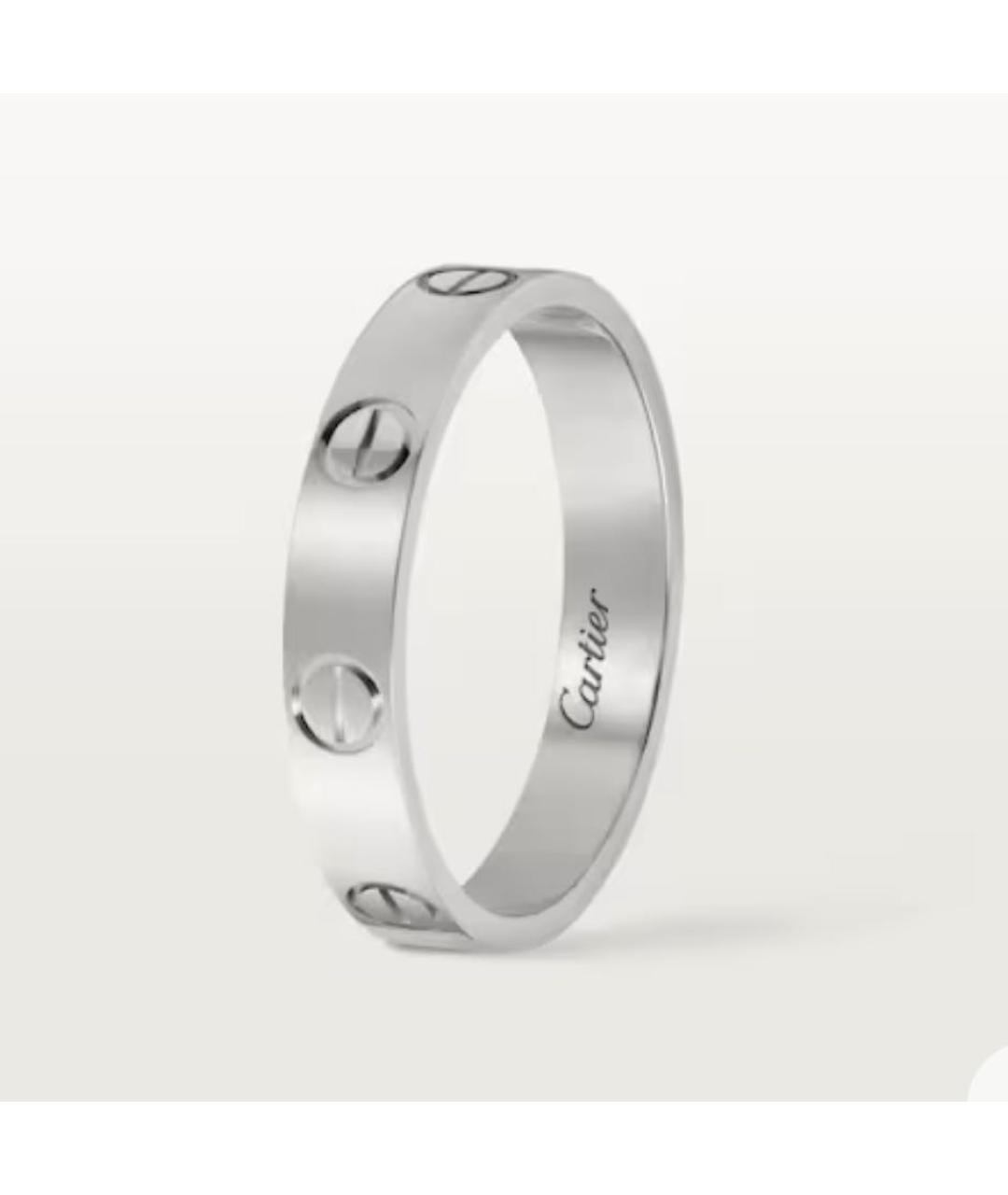 CARTIER Белое кольцо из белого золота, фото 2