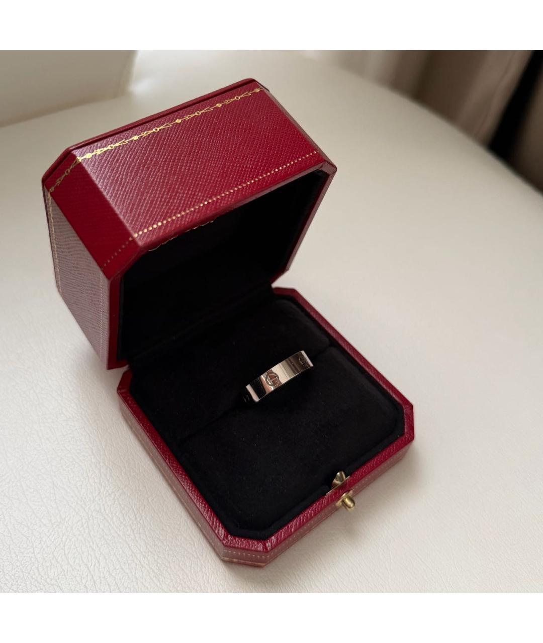 CARTIER Белое кольцо из белого золота, фото 3