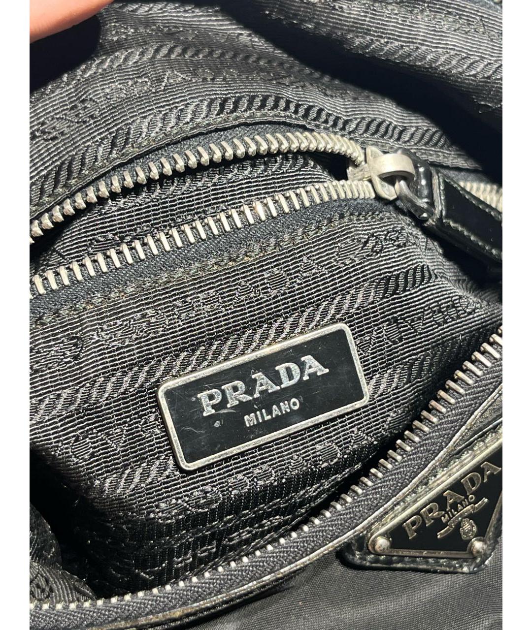 PRADA Черная сумка на плечо, фото 8