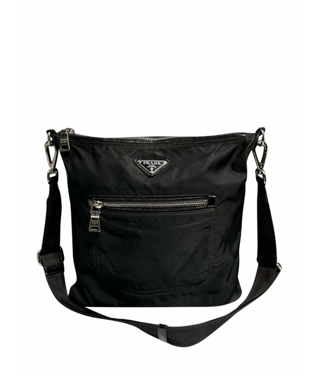 PRADA Черная сумка на плечо, фото 1