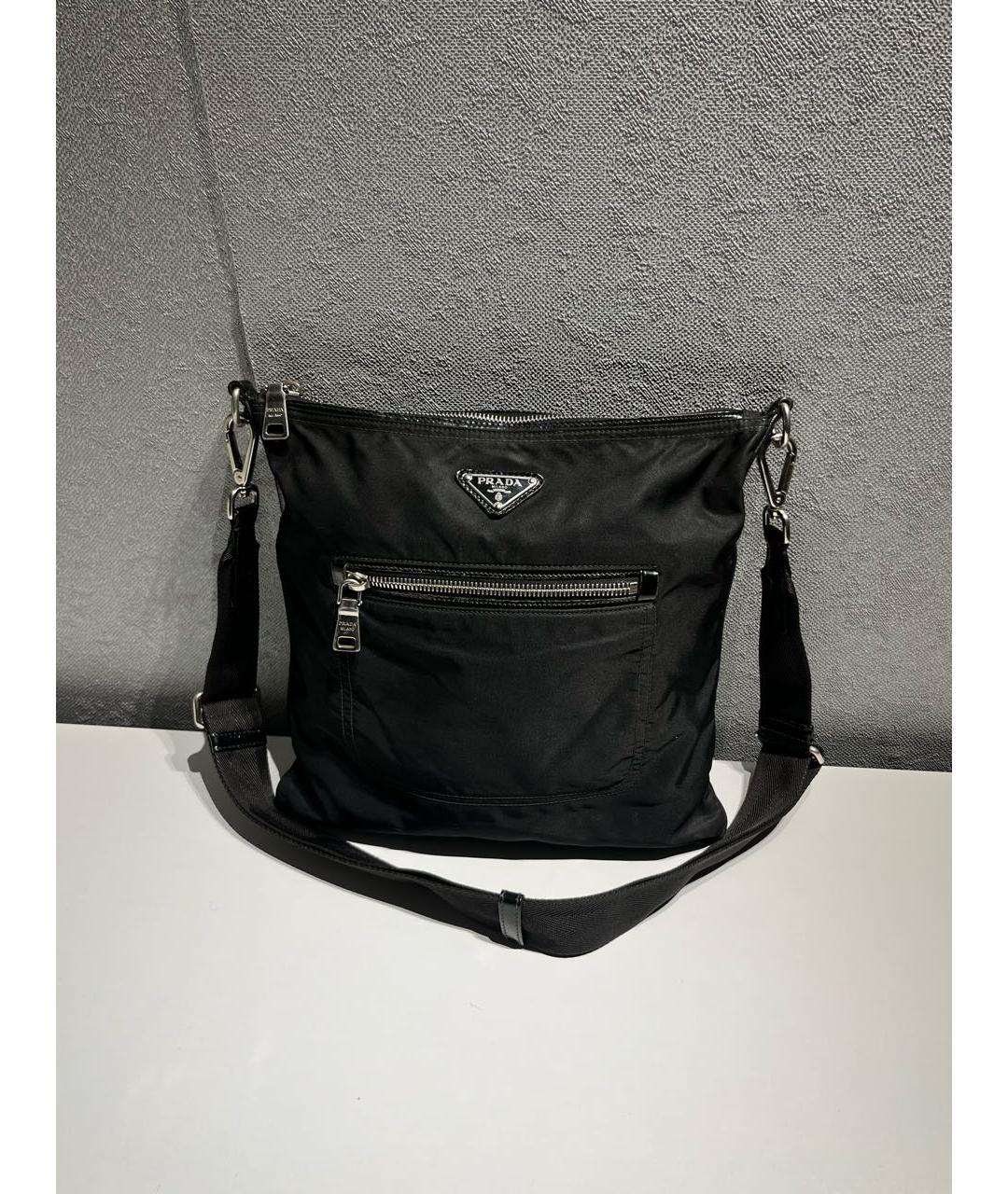 PRADA Черная сумка на плечо, фото 9
