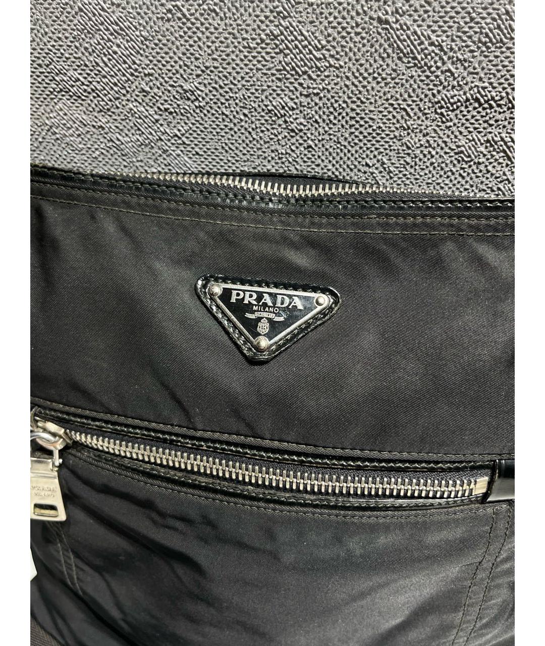 PRADA Черная сумка на плечо, фото 2