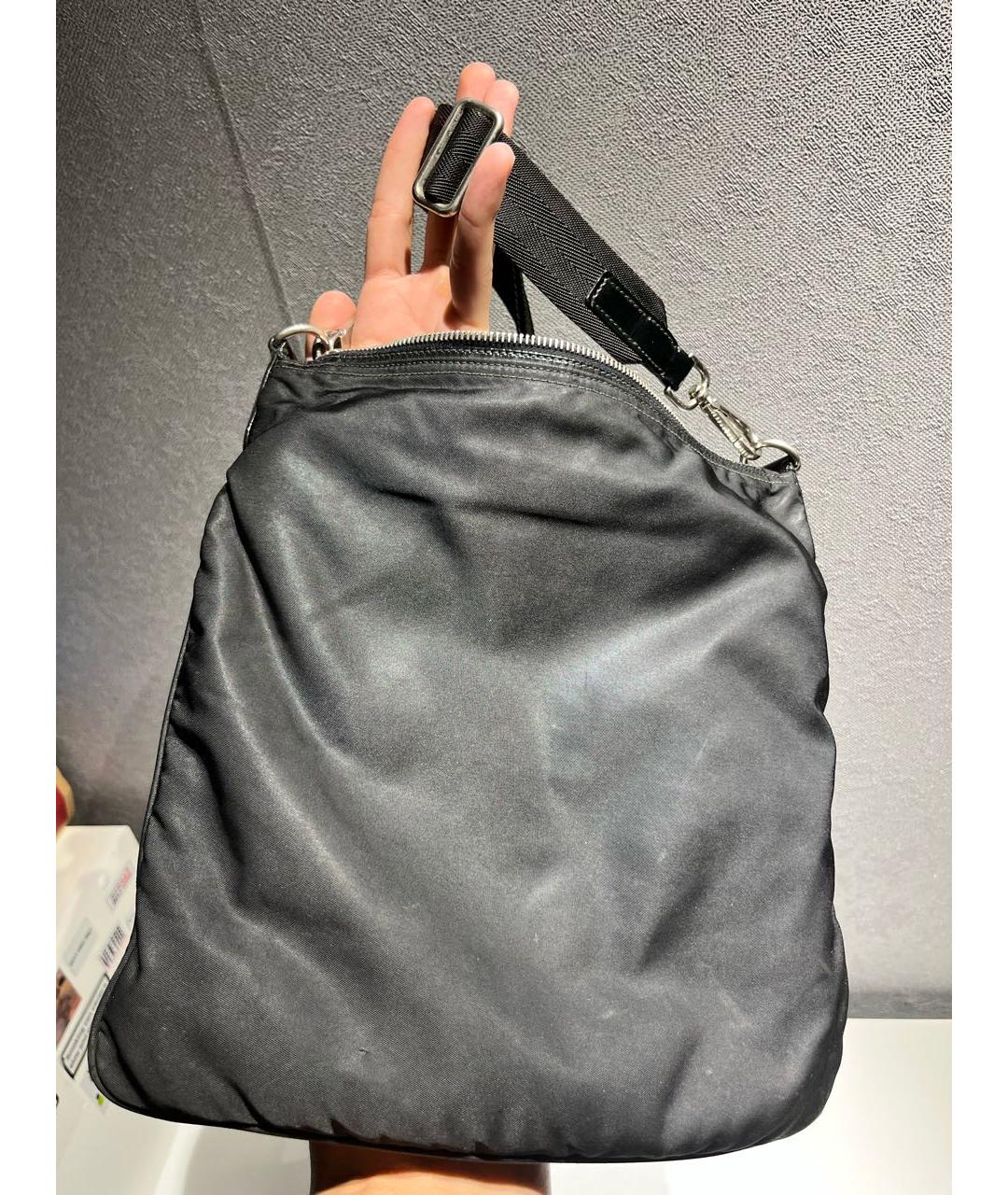 PRADA Черная сумка на плечо, фото 7