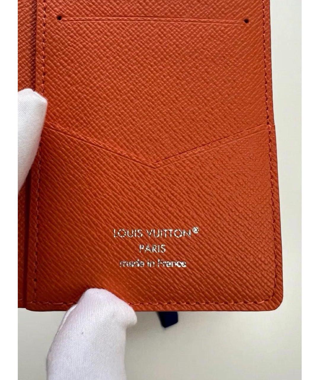 LOUIS VUITTON Оранжевый кардхолдер, фото 7