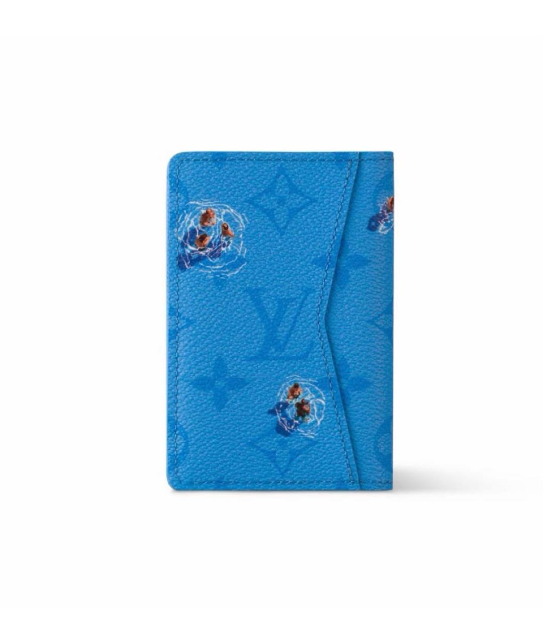 LOUIS VUITTON Синий кошелек, фото 3