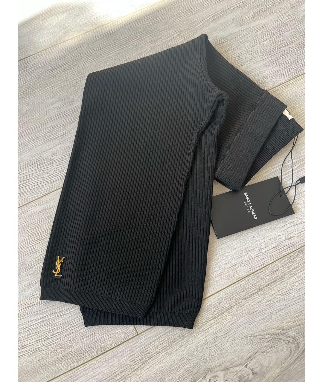 SAINT LAURENT Черные капри, фото 2
