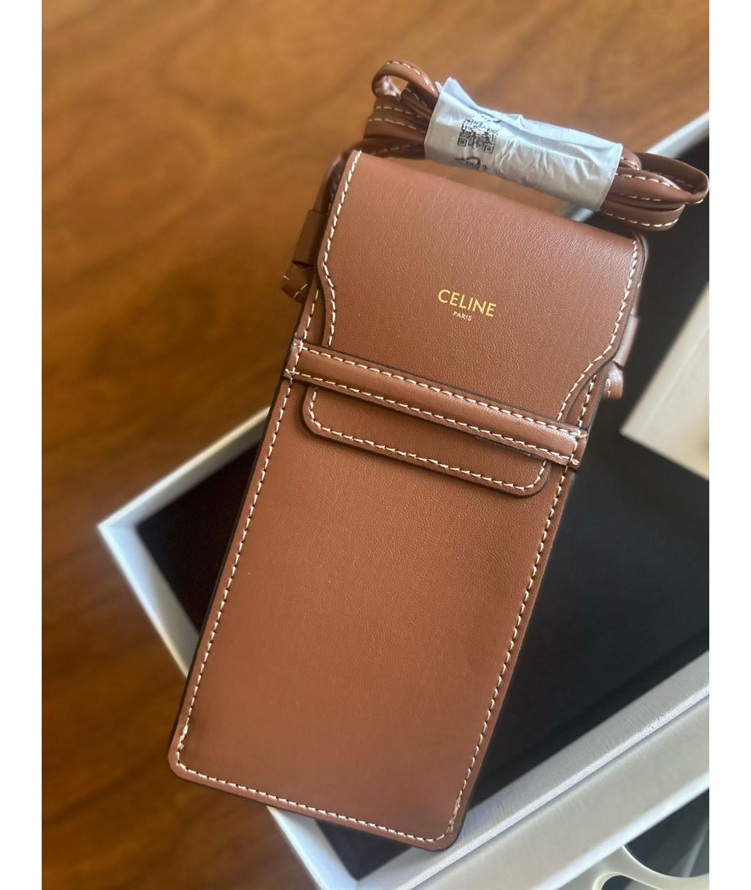 CELINE Белые пластиковые солнцезащитные очки, фото 8