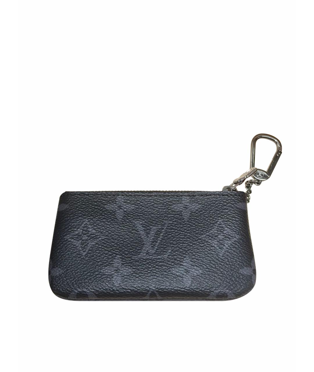 LOUIS VUITTON Черная ключница, фото 1