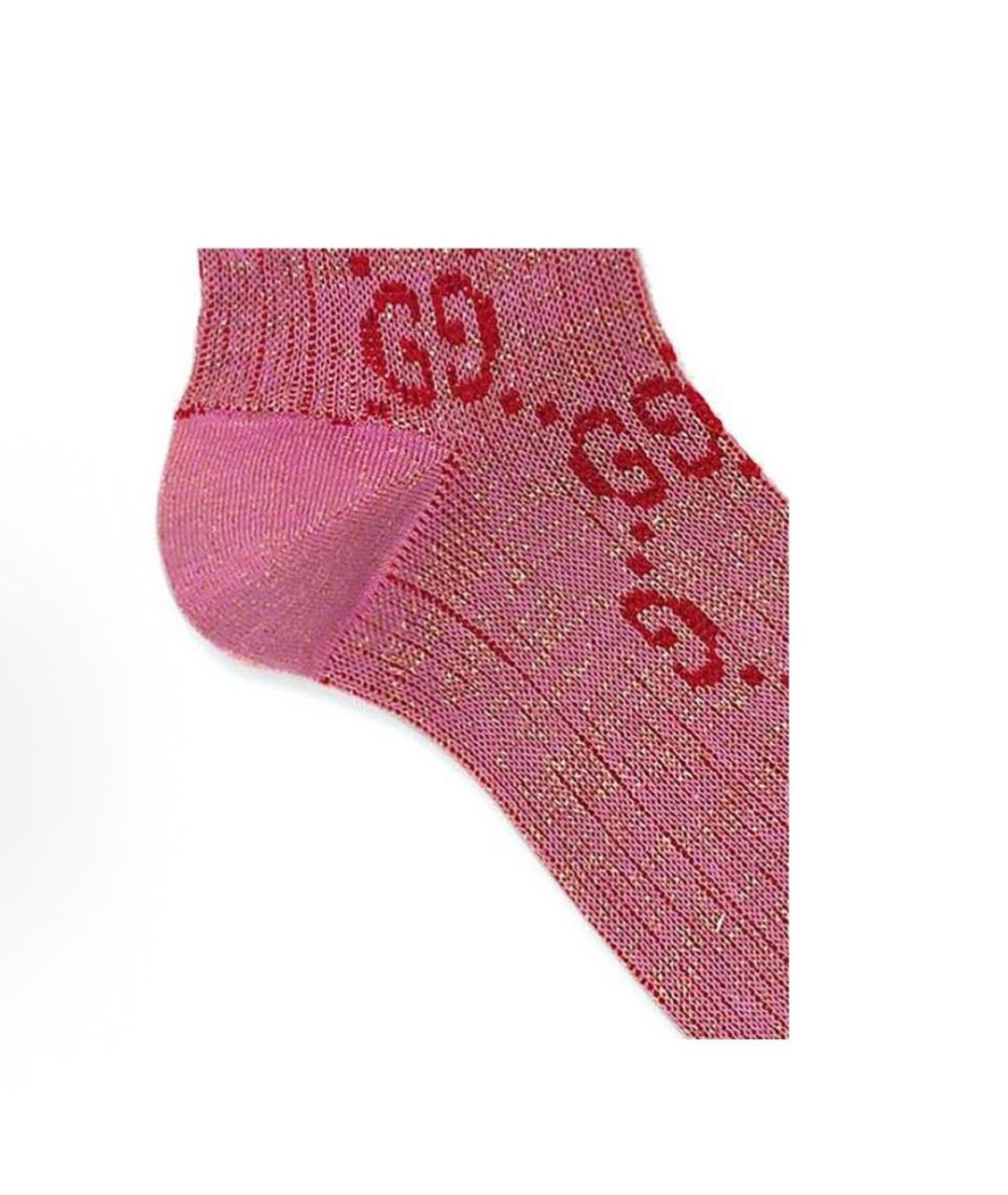 GUCCI Розовые носки, чулки и колготы, фото 4